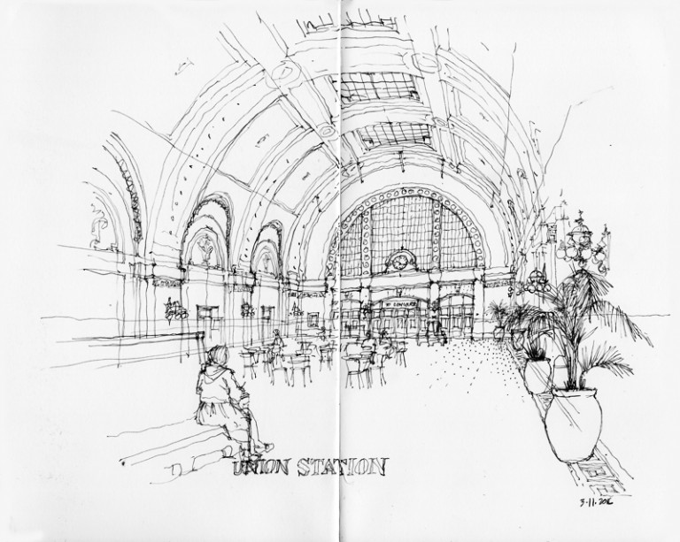 Union Station | Seeing.Thinking.Drawing